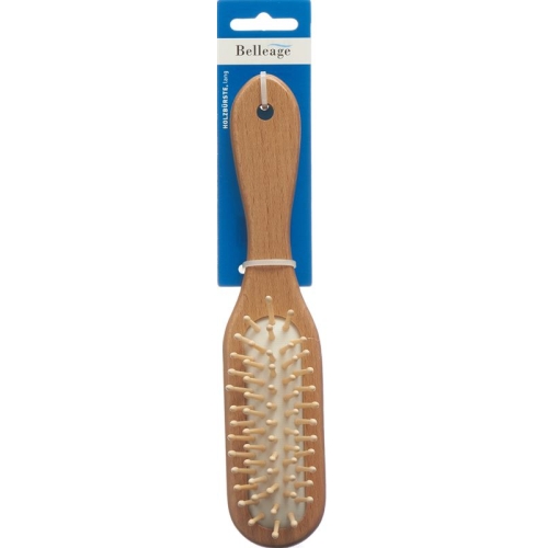 Belleage Wooden Brush Narrow Long buy online