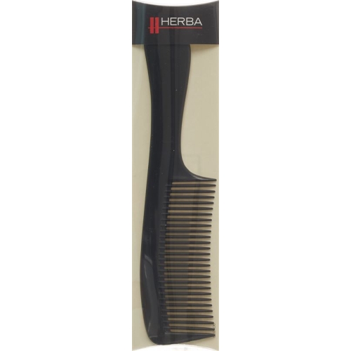 Herba handle comb plastic black buy online