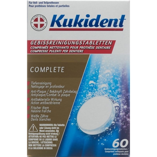 Kukident Reinigung-Tabs Frische Minze 60 Stück buy online