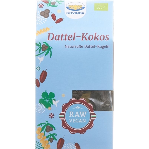 Govinda Dattel Kokos Kugeln Bio Box 120g buy online