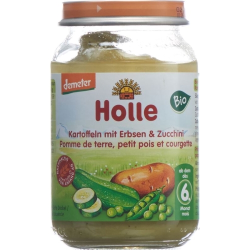 Holle Potatoes with Peas & Courgettes from the 6th month Bio 190g buy online