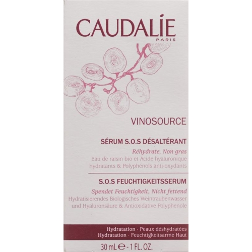 Caudalie Vinosource S.O.S. Feuchtigkeitsserum 30ml buy online