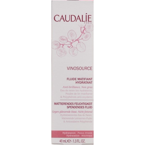 Caudalie Vinosource Mattierendes Feuchtigkeit Spendendes Fluid 40ml buy online