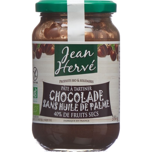 Jean Herve Chocolade Sans Huile De Palme 350g buy online