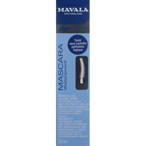 Mavala Mascara Waterproof Schwarz 10ml buy online