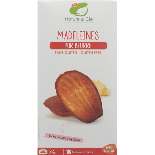 Nature&cie Madeleines Butter Glutenfrei 6x 25g buy online