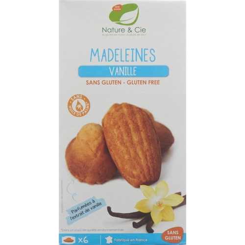 Nature&cie Madeleines Vanille Glutenfrei 6x 25g buy online