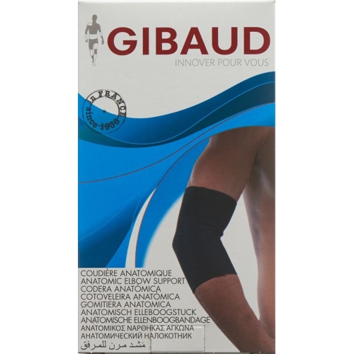 Gibaud Ellenbogenbandage Anatom M 25.5-28.5cm Schwarz buy online