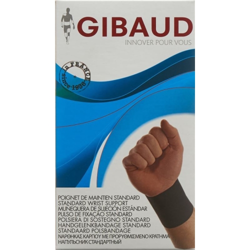 Gibaud Handgelenkmansch Verstellbar S 13-15cm Schwarz buy online