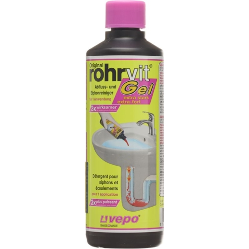 Rohrvit Abflussreiniger Gel 415ml buy online