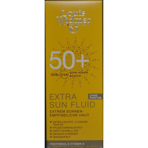 Louis Widmer Extra Sun Fluid Body 50+ unparfümiert 100ml buy online