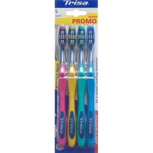 Trisa Flexible Head Toothbrush Quattro Soft buy online