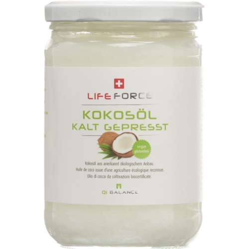 Qibalance Kokosöl Bio Glas 500ml buy online