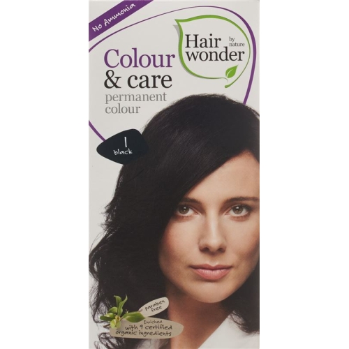 Henna Hair Wonder Color & Care 1 Black buy online