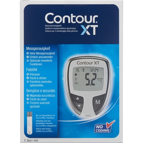 Contour XT blood glucose meter buy online