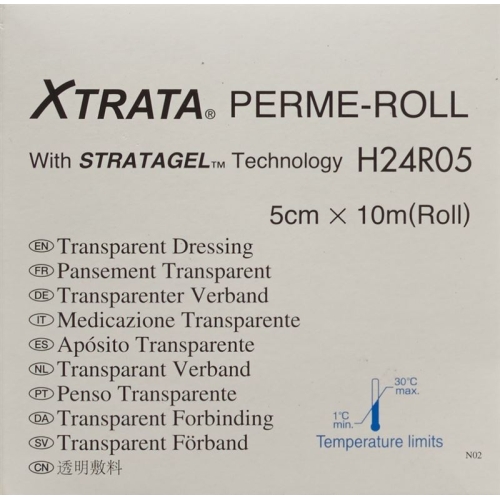 Xtrata Transparent Foil Dressing 5cmx10m buy online