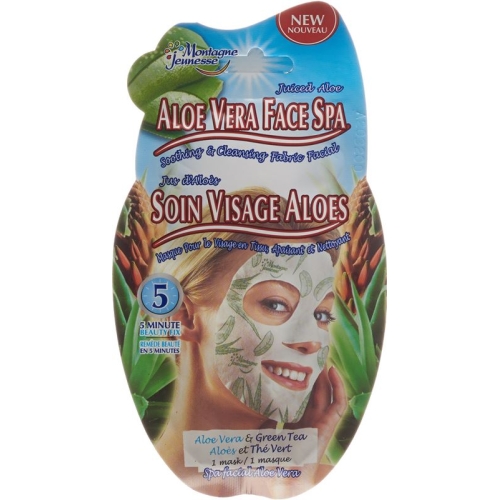 Montagne Jeunesse Sheet Mask Aloe Vera Face Spa buy online