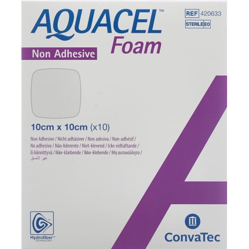 Aquacel Foam 10x10cm Non-Adhesive 10 Stück buy online