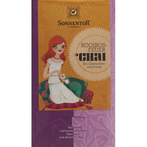 Sonnentor Chai Rooibosfeuer Tee 20 Beutel buy online