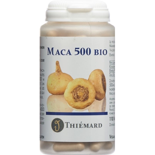 Maca 500 Thiemard Vegikaps 500mg Bio 120 Stück buy online