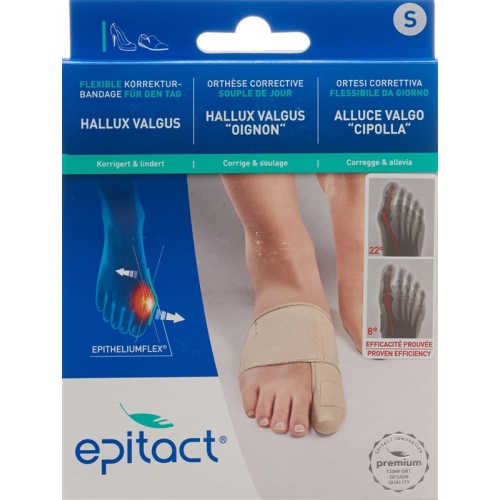 Epitact Hallux Valgus Korrekturschiene Grösse S 20-21.5cm buy online