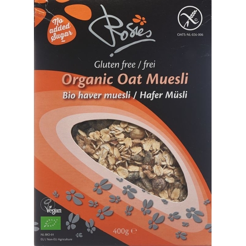 Rosies Müesli Haferflocken Bio 400g buy online