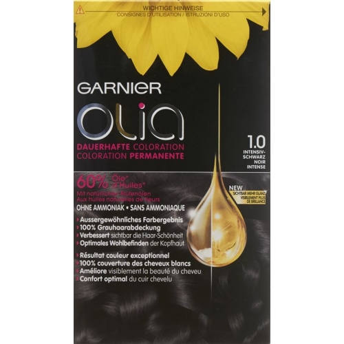 Olia Hair Color 1.0 Intense Black buy online