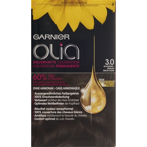 Olia Hair Color 3.0 Black Brown buy online