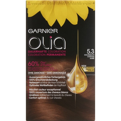 Olia Hair Color 5.3 Golden Brown buy online