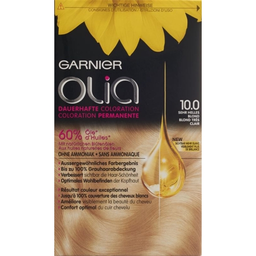 Olia Hair Color 10.0 Very Light Blonde buy online