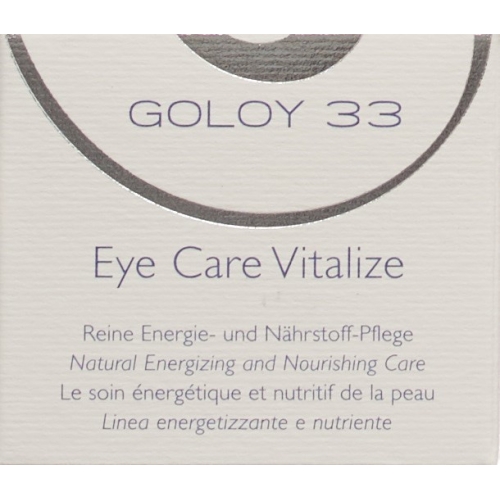 Goloy 33 Eye Care Vitalize 15ml buy online