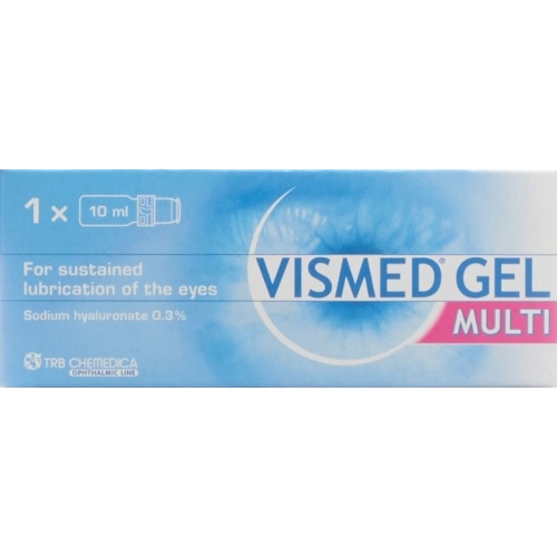 Vismed Gel Multi Hydrogel Wetting Eye Drops Bottle 10ml buy online