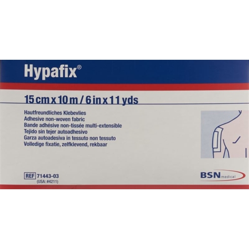 Hypafix adhesive fleece 15cmx10m roll buy online