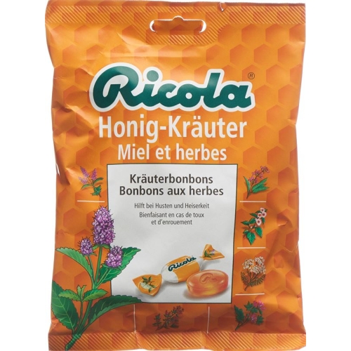 Ricola Honig-Kräuter Kräuterbonbons Beutel 125g buy online