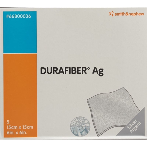 Durafiber Ag Wundauflage 15x15cm Steril 5 Stück buy online