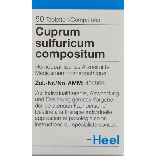 Cuprum Sulfuricum Comp. Heel Tabletten 50 Stück buy online