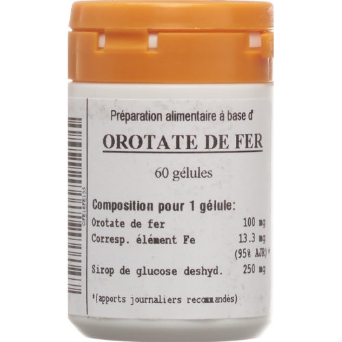 Oligopharm Orotate De Fer Kapseln 100mg 60 Stück buy online