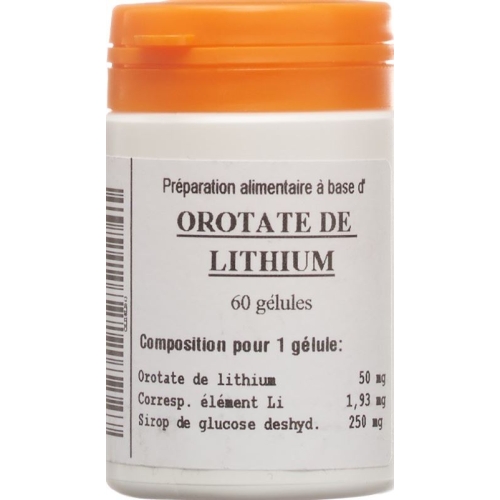 Oligopharm Orotate De Lithium Kapseln 50mg 60 Stück buy online