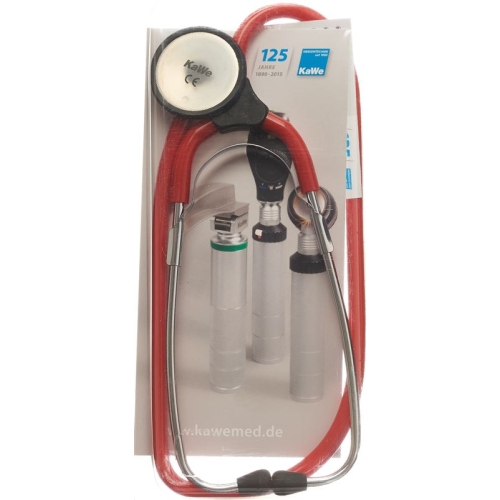 Kirchner Colorscop Plano Stethoscope 55cm Red buy online