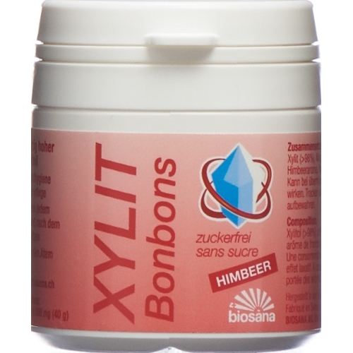 Biosana Xylit Bonbons Himbeer 80 Stück buy online