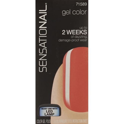 Fingrs Sensationail Gel Polish Coral Sunset buy online