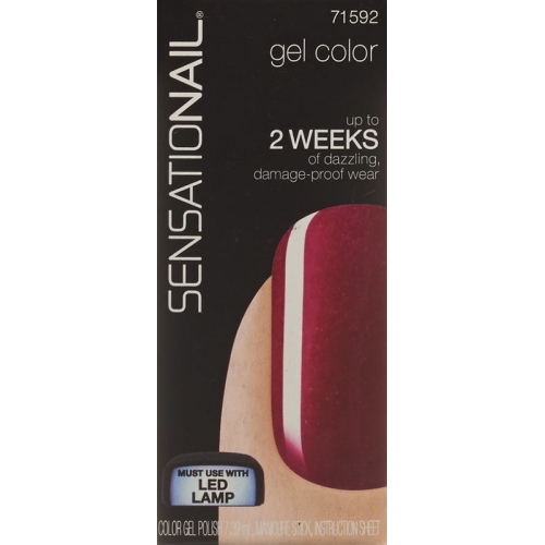 Fingrs Sensationail Gel Polish Raspberry Wine buy online