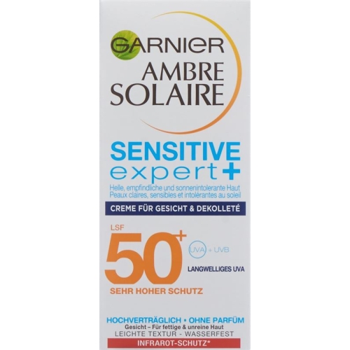 Ambre Solaire Gesichtscr Sensi Expert+ Sf50+ 75ml buy online