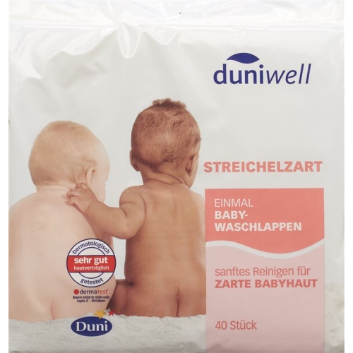 Duniwell Baby Waschlappen 40 Stück buy online