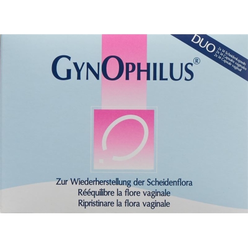 Gynophilus Vaginalkapseln Duo 2x 14 Stück buy online