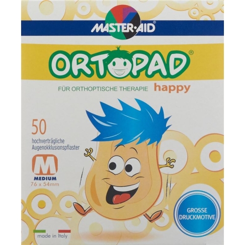 Ortopad Happy Occlusionspflaster Medium 50 Stück buy online