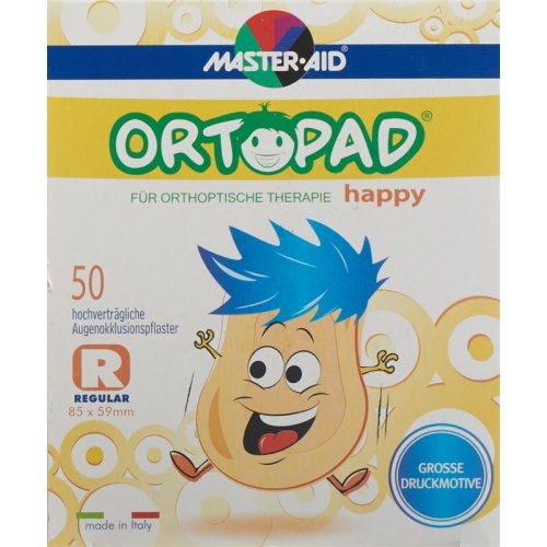 Ortopad Happy Occlusionspflaster Regular 50 Stück buy online