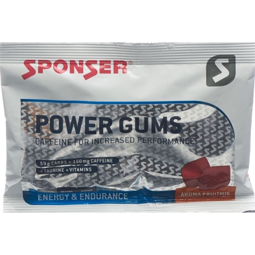 Sponser Power Gum Fruit Mix sachet 75 g buy online