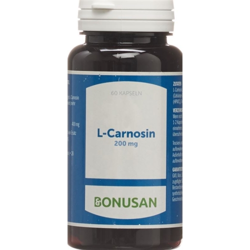 Bonusan L-carnosine Kaps 200 mg of 60 pcs buy online