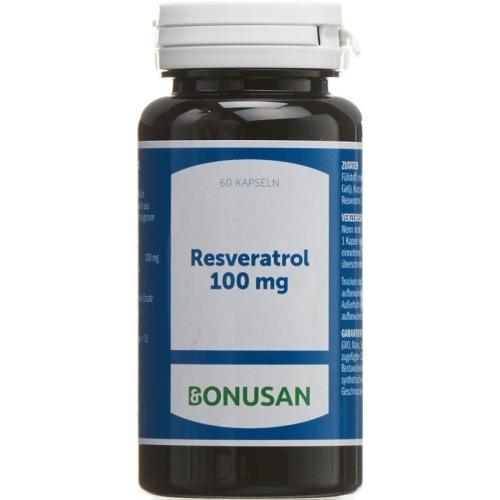 Resveratrol Bonusan Kaps 100 mg of 60 pcs buy online